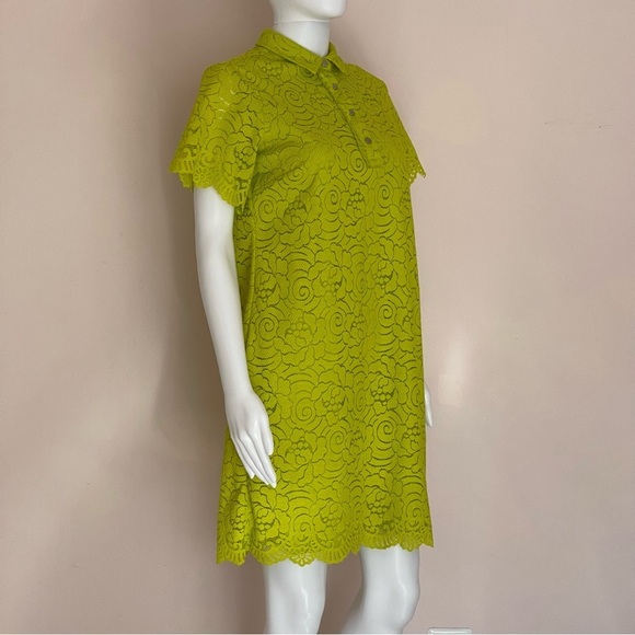 Banana Republic Short Sleeve Floral Lace Dress size Small - Picture 2 of 15